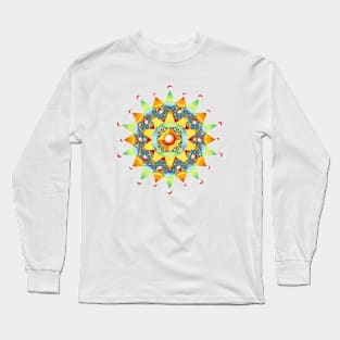 Heraldic Sunburst Long Sleeve T-Shirt